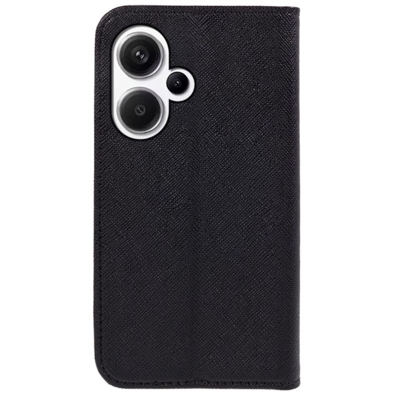 Flip Case Xiaomi Redmi Note 13 Pro Plus 5g Handyhülle Kreuztextur