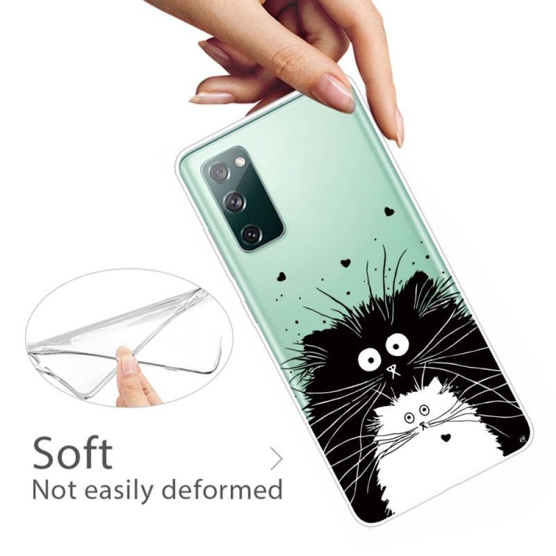 Hülle Samsung Galaxy S20 FE Handyhülle Beobachte Die Katzen