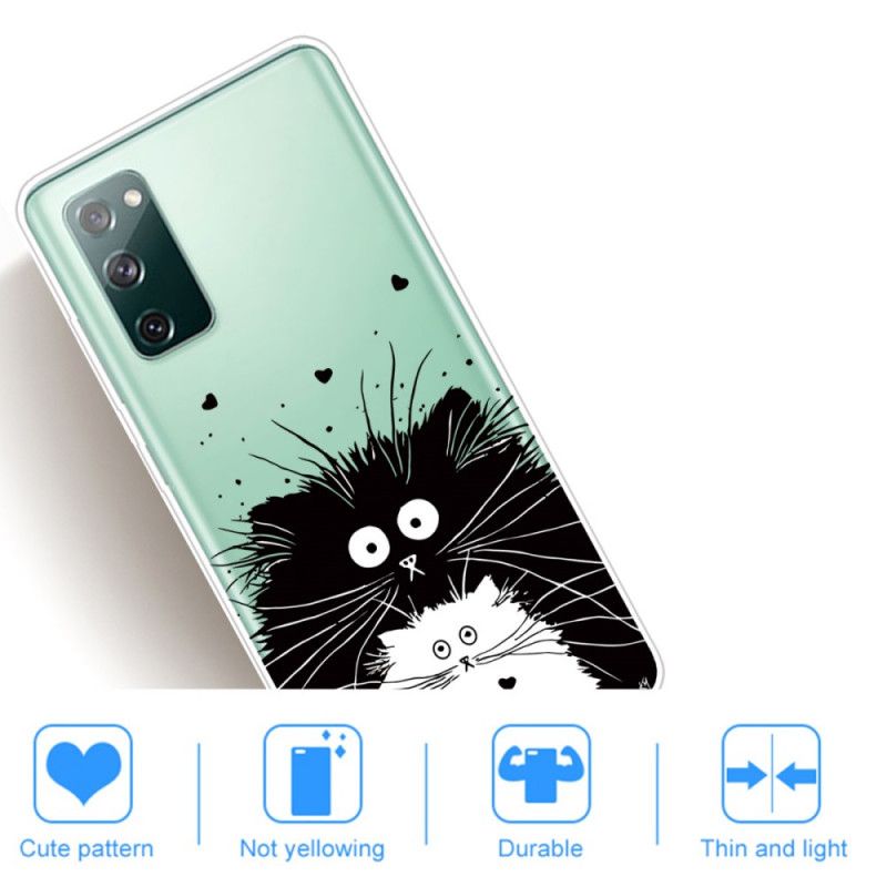 Hülle Samsung Galaxy S20 FE Handyhülle Beobachte Die Katzen