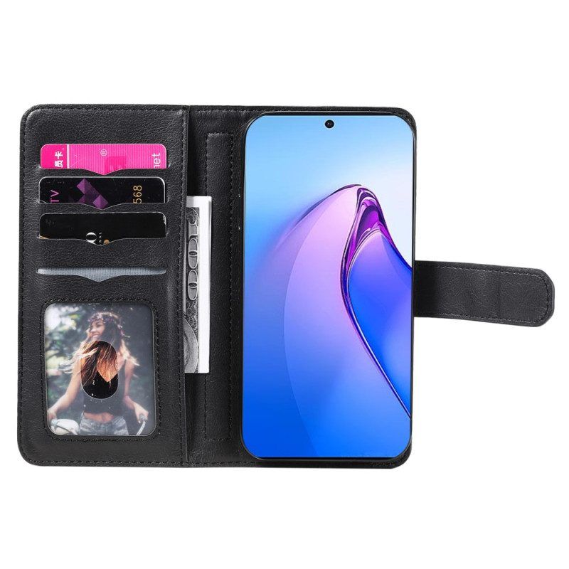 Flip Case Für Oppo Reno 8 Pro Kartenhalter