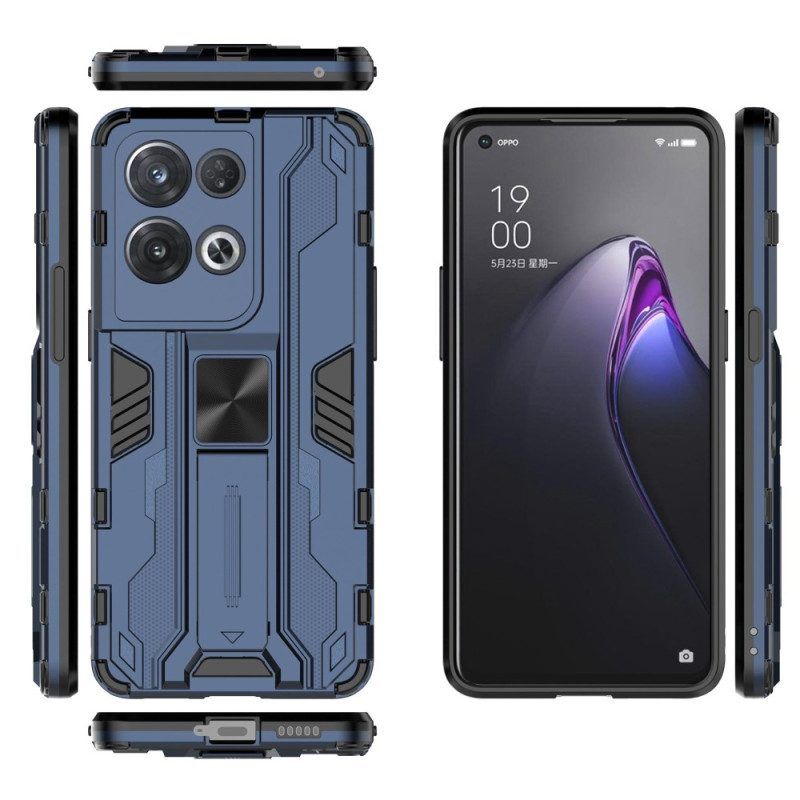 Handyhülle Für Oppo Reno 8 Pro Vertikale Und Horizontale Abnehmbare Unterstützung