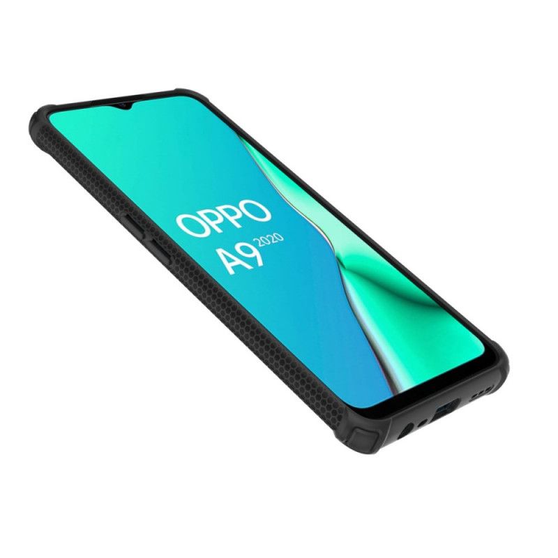 Hülle Für Oppo A9 2020 Schwarz Premium Ring