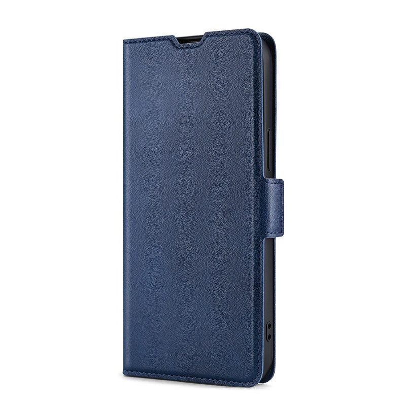 Schutzhülle Für Oppo Find X5 Pro Flip Case Ledereffekt