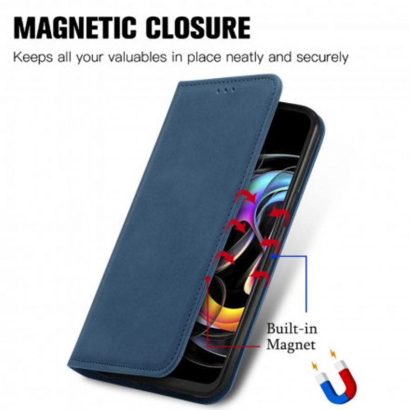 Flip Case Für Motorola Edge 20 Lite Hautberührung