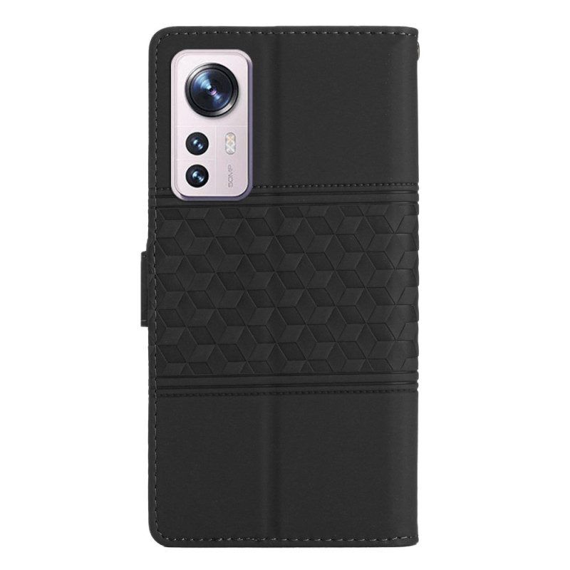 Flip Case Für Xiaomi 12 Lite 3d-würfel