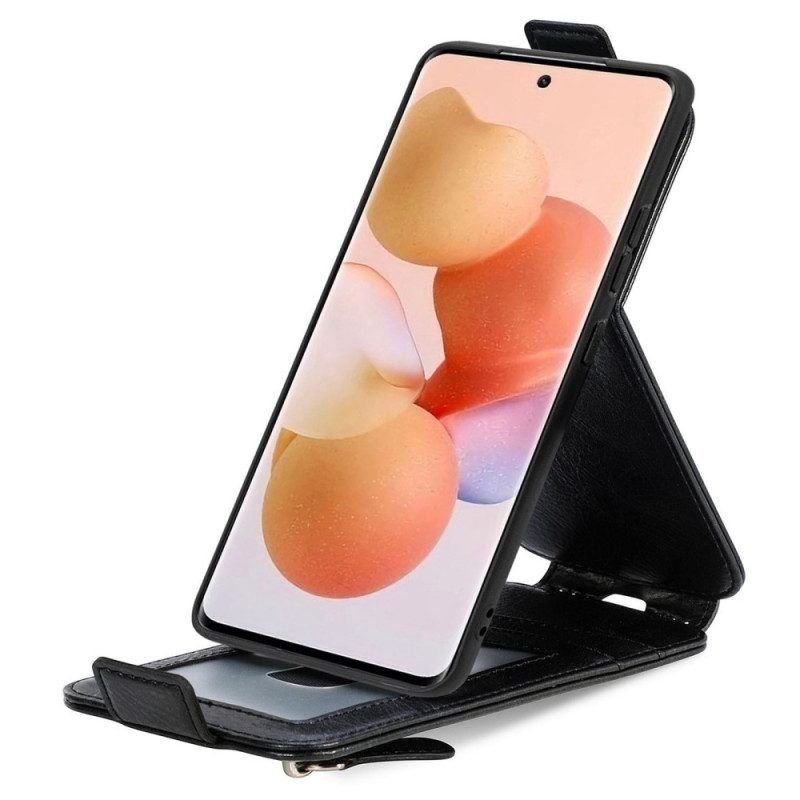 Lederhüllen Für Xiaomi 12 Lite Geldbörse Flip Case Vertikaler Flip Mit Brieftasche