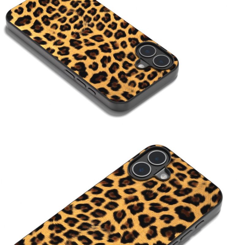 Hülle iPhone 16 Leoparden-stil