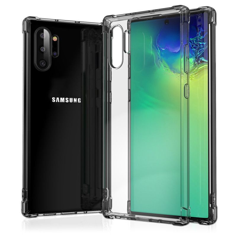 Hülle Samsung Galaxy Note 10 Plus Handyhülle Transparentes Leeu-Design