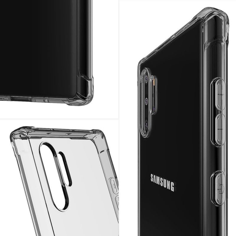 Hülle Samsung Galaxy Note 10 Plus Handyhülle Transparentes Leeu-Design