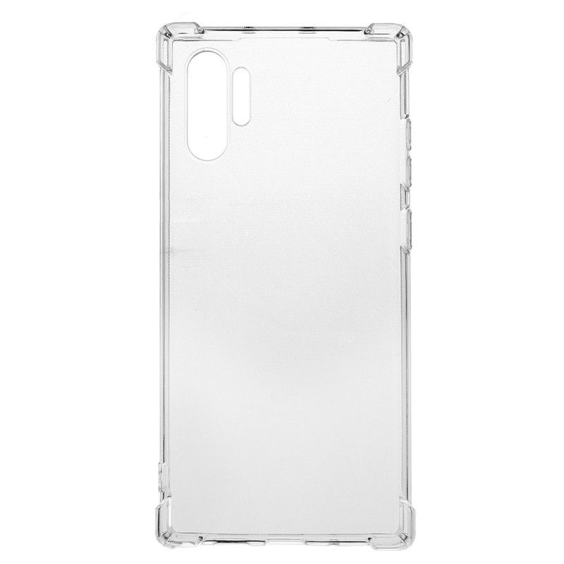 Hülle Samsung Galaxy Note 10 Plus Transparente Verstärkte Ecken