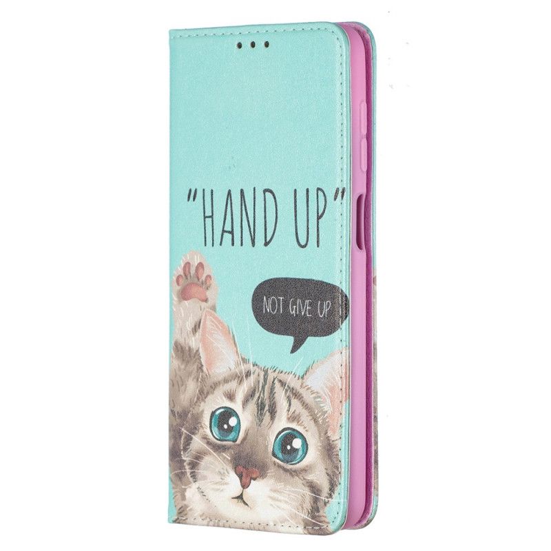 Flip Case Samsung Galaxy A12 Hand Hoch