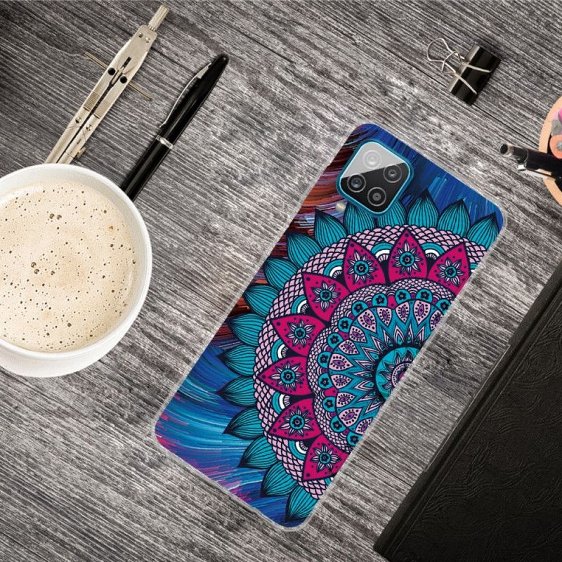 Hülle Für Samsung Galaxy A12 Buntes Mandala