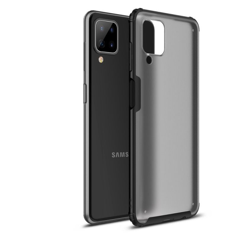 Hülle Samsung Galaxy A12 Schwarz Rüstungsserie