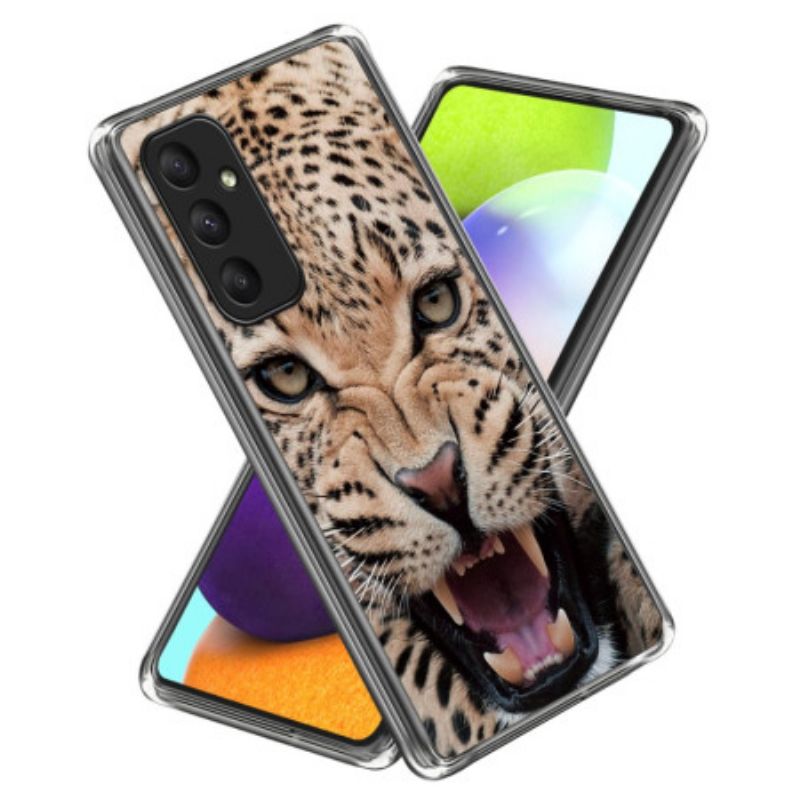 Case Für Samsung Galaxy A55 5g Mit Leopardenmuster