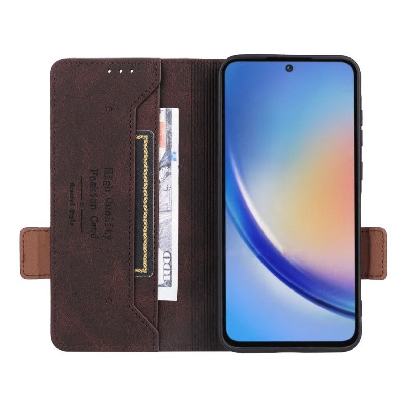 Lederhüllen Samsung Galaxy A55 5g Handyhülle Vintage-design