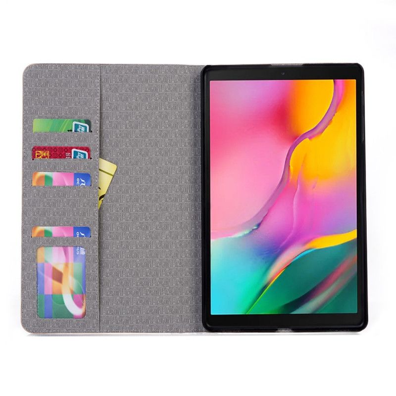 Case Samsung Galaxy Tab A 10.1 (2019) Schwarz Strukturiert