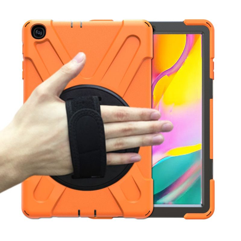 Hülle Für Samsung Galaxy Tab A 10.1 (2019) Schwarz Extrem Widerstandsfähiges X-Design