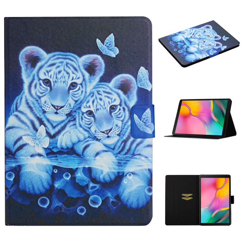 Lederhüllen Samsung Galaxy Tab A 10.1 (2019) Tiger