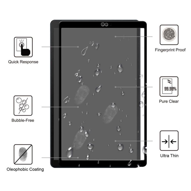 Schutz Aus Gehärtetem Glas Für Samsung Galaxy Tab A 10.1 (2019)