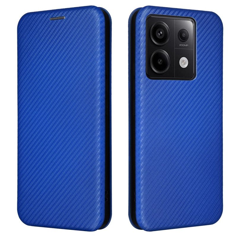 Flip Case Für Xiaomi Redmi Note 13 5g Kohlefaser