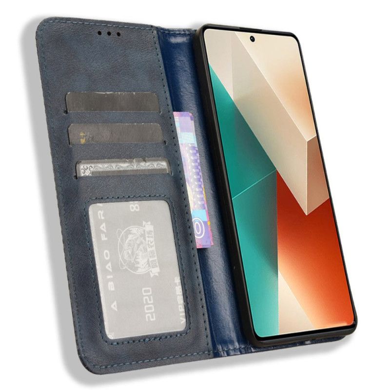 Flip Case Xiaomi Redmi Note 13 5g Handyhülle Jahrgang