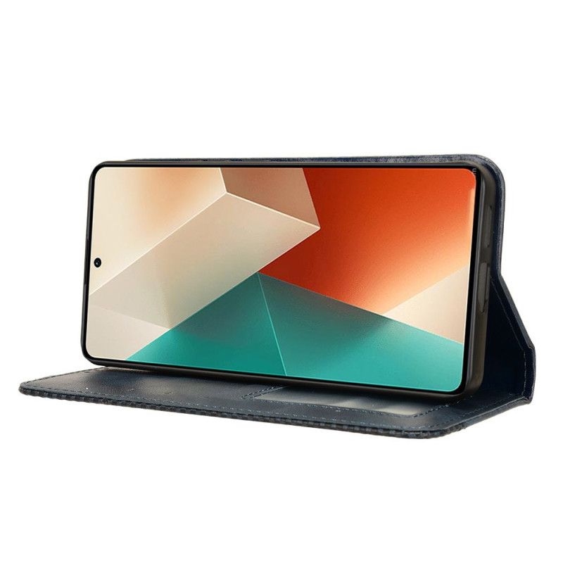 Flip Case Xiaomi Redmi Note 13 5g Handyhülle Jahrgang