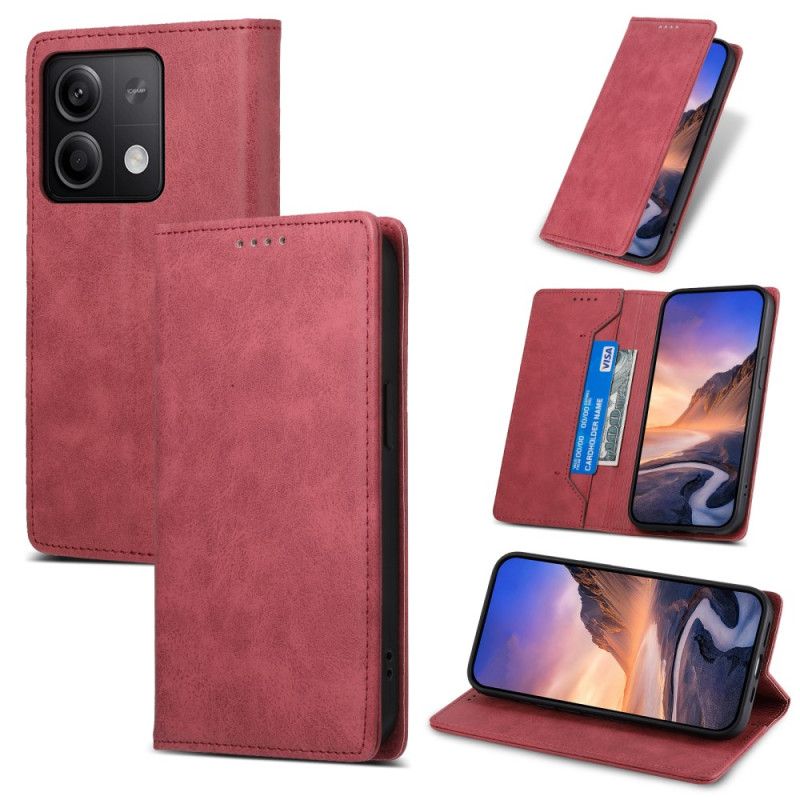 Flip Case Xiaomi Redmi Note 13 5g Handyhülle Klassischer Stil