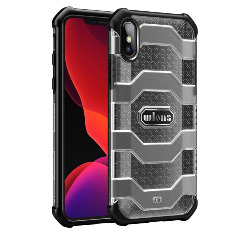 Hülle Für iPhone XS Max Schwarz Explorer-Serie