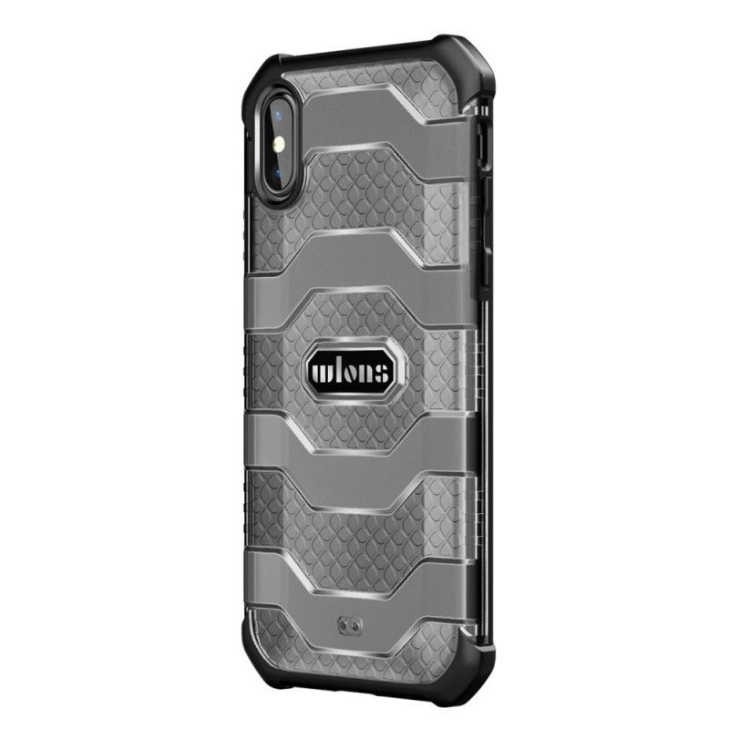 Hülle Für iPhone XS Max Schwarz Explorer-Serie