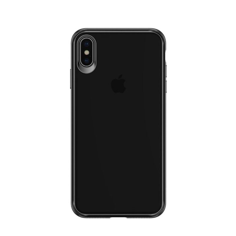 Hülle iPhone XS Max Rot Usams Mant Series