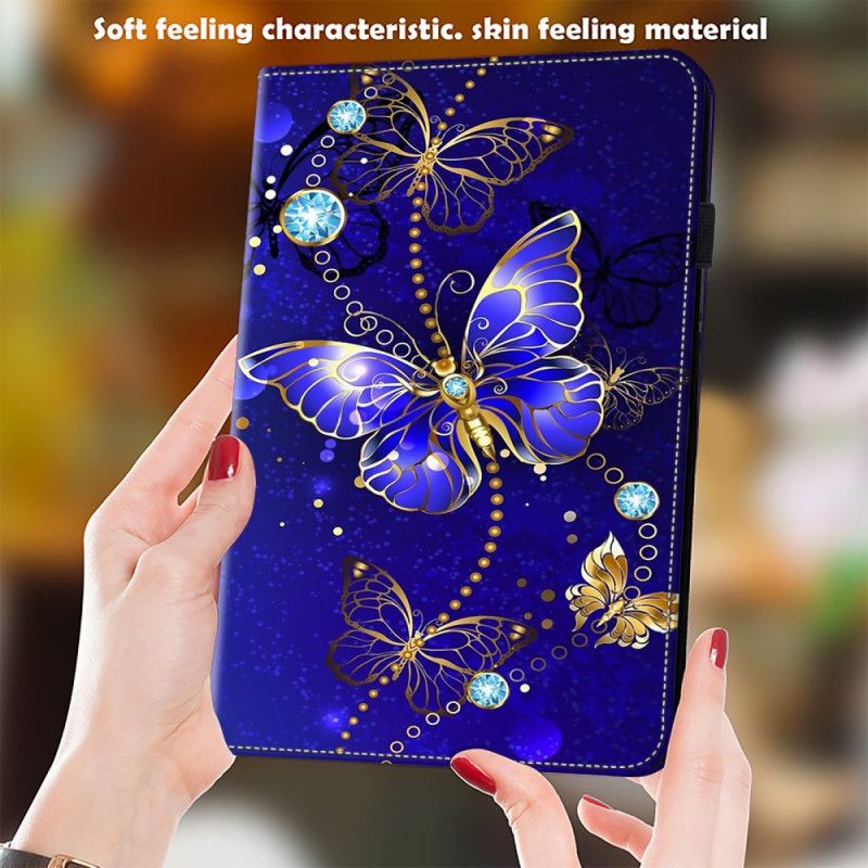 Case Samsung Galaxy Tab S9 Plus Diamant-schmetterling