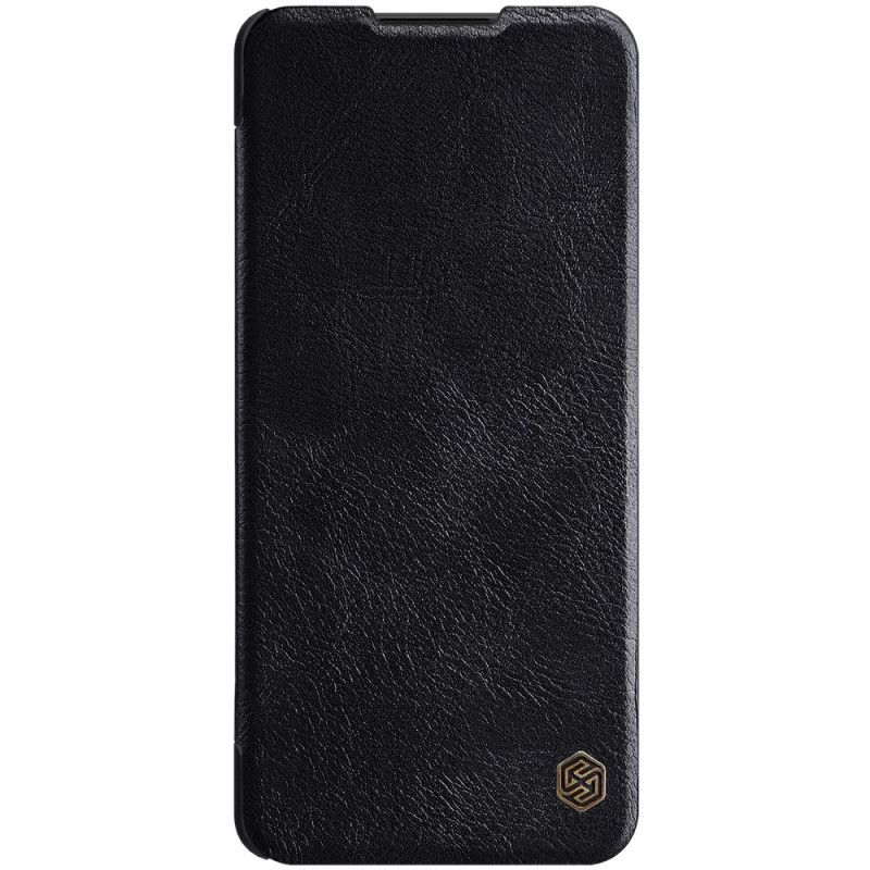 Flip Case Für Samsung Galaxy A42 5G Schwarz Nillkin-Qin-Serie