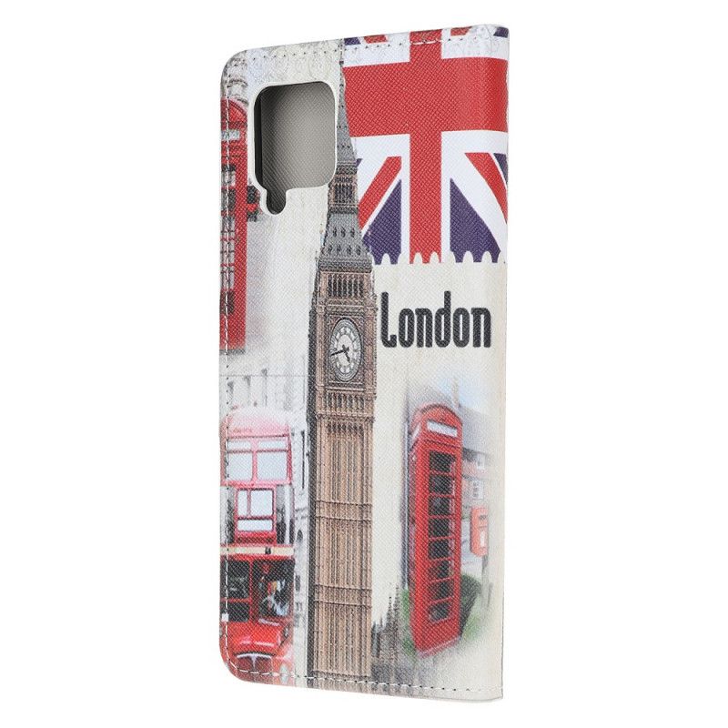 Lederhüllen Samsung Galaxy A42 5G Londoner Leben