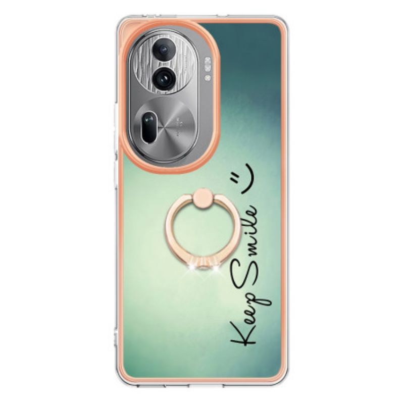 Hülle Oppo Reno 11 Pro 5g Keep Smile Ringhalter