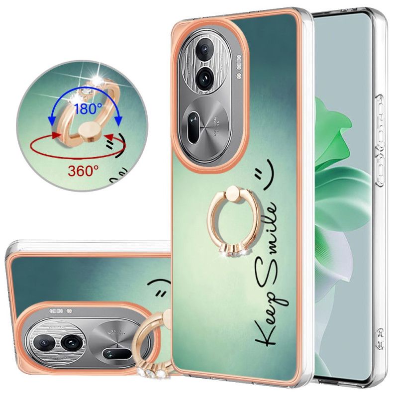 Hülle Oppo Reno 11 Pro 5g Keep Smile Ringhalter