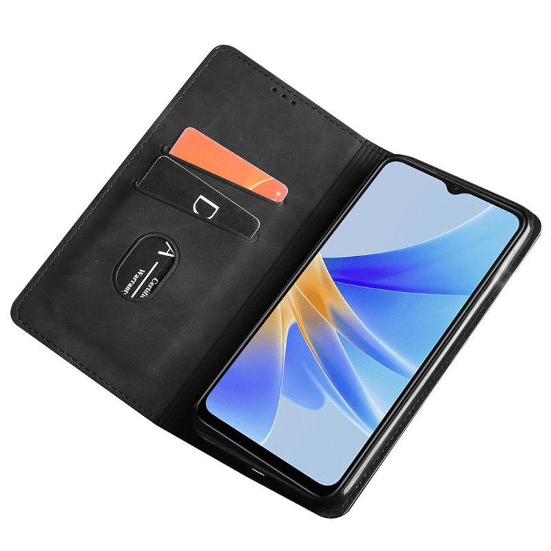 Flip Case Oppo Reno 11f 5g Wildleder-stil