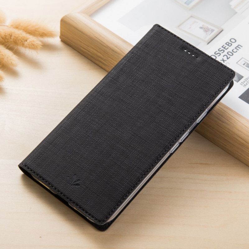 Flip Case Xiaomi Pocophone F1 Schwarz Strukturiert