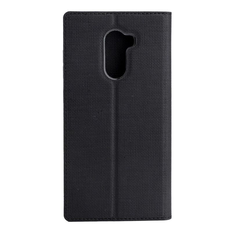 Flip Case Xiaomi Pocophone F1 Schwarz Strukturiert