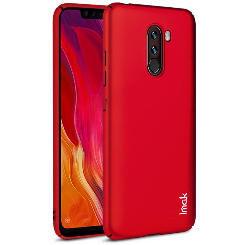 Hülle Für Xiaomi Pocophone F1 Rot Seidenserie