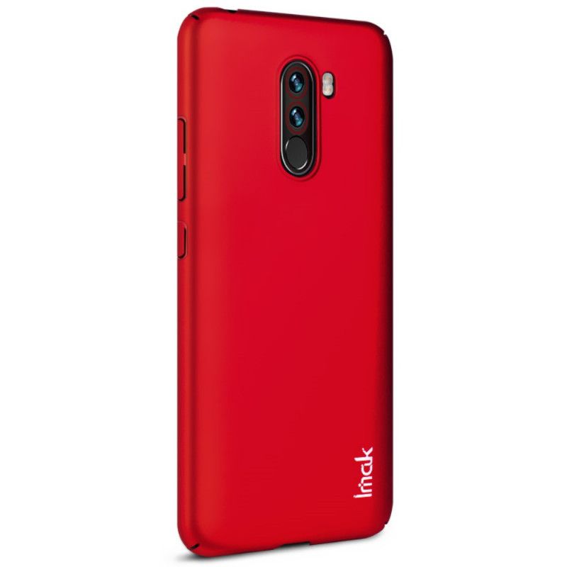 Hülle Für Xiaomi Pocophone F1 Rot Seidenserie