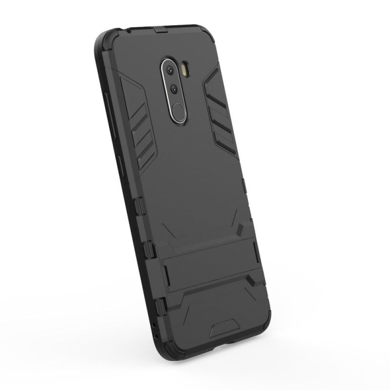 Hülle Xiaomi Pocophone F1 Schwarz Extrem Widerstandsfähige Zunge