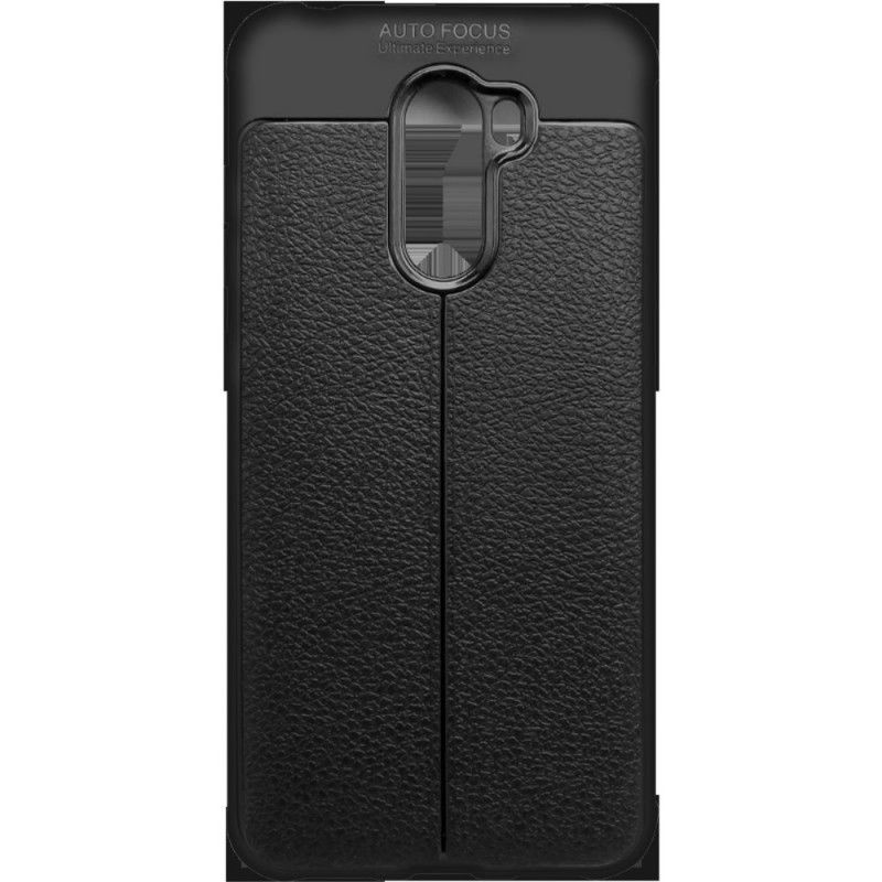 Hülle Xiaomi Pocophone F1 Schwarz Imak-Lederimitatnähte