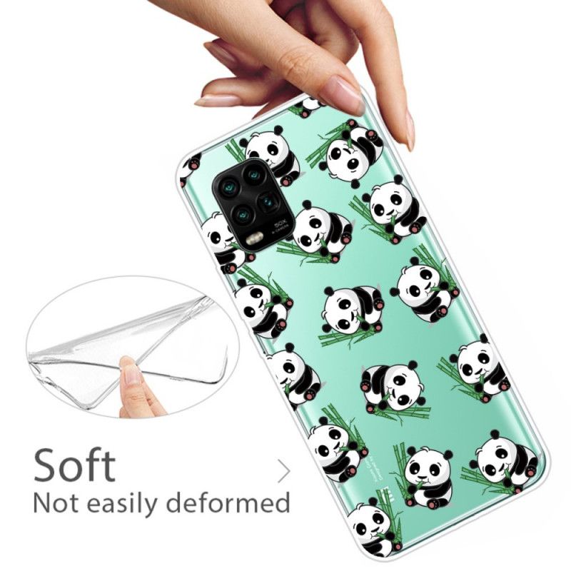 Hülle Xiaomi Mi 10 Lite Handyhülle Kleine Pandas