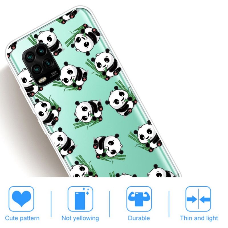 Hülle Xiaomi Mi 10 Lite Handyhülle Kleine Pandas