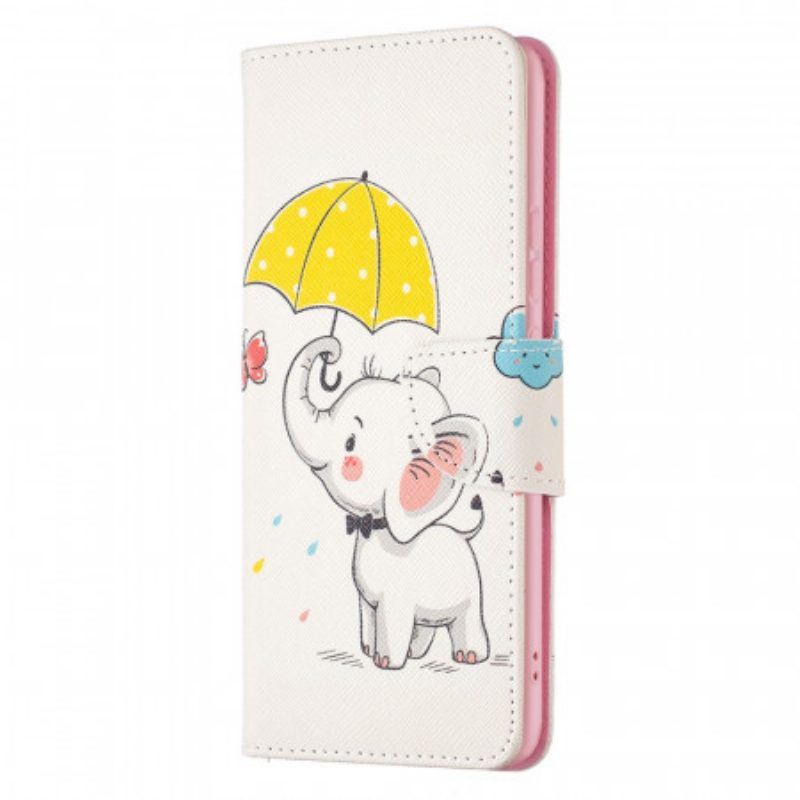 Flip Case Für Xiaomi 12 / 12X Baby Elefant