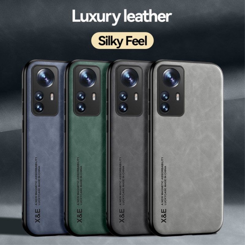 Handyhülle Für Xiaomi 12 / 12X X&e-leder Mit Ledereffekt