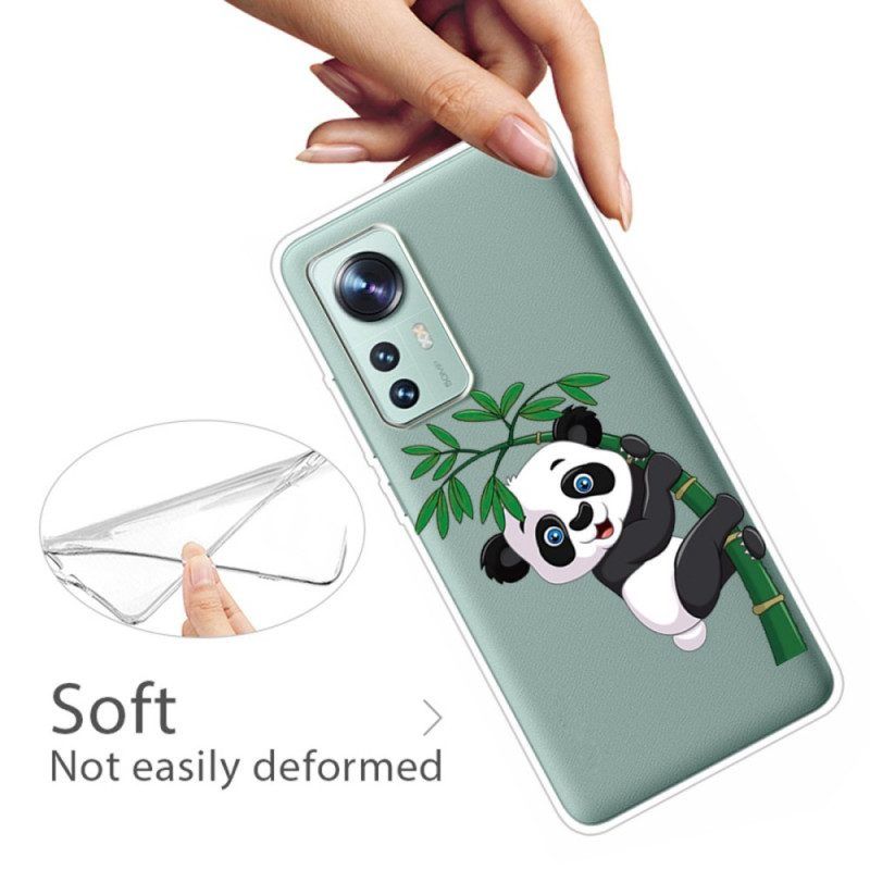 Hülle Für Xiaomi 12 / 12X Panda Auf Bambus