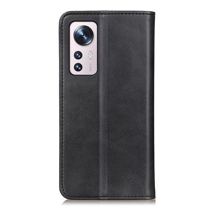 Schutzhülle Für Xiaomi 12 / 12X Flip Case Elegantes Spaltleder