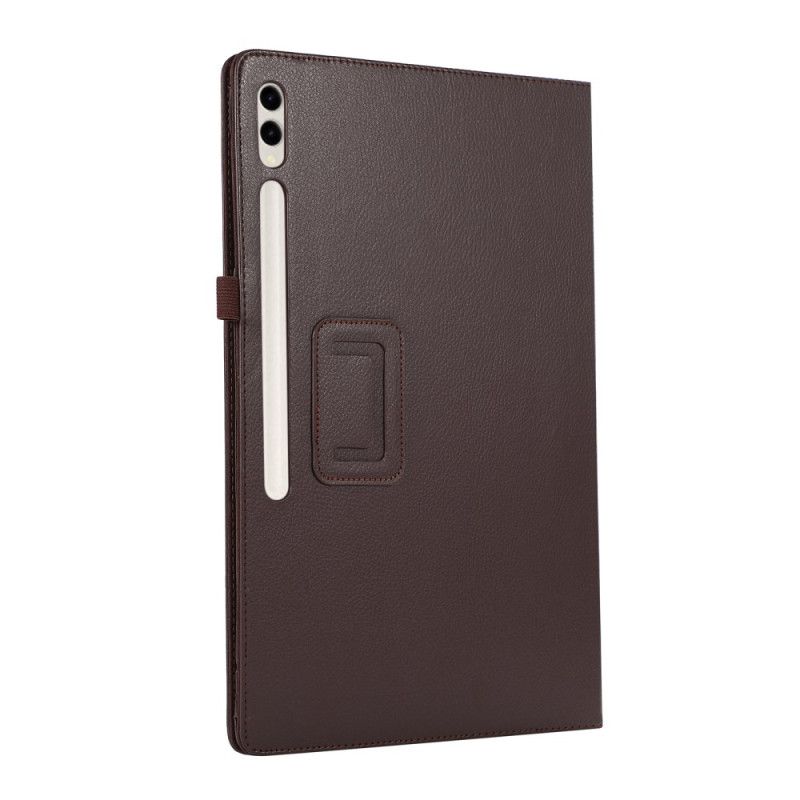 Case Samsung Galaxy Tab S9 Ultra Handyhülle Litschi-leder-stil