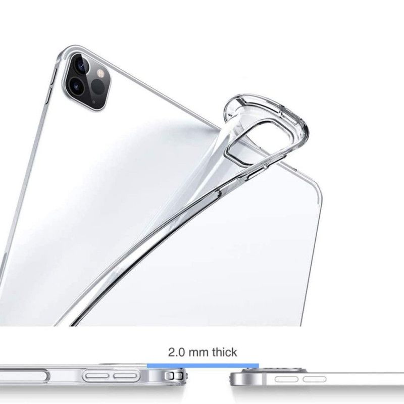 Hülle iPad Pro 12.9" (2018) (2020) Saugfähig Und Transparent